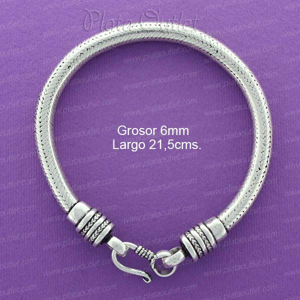 Pulsera piel serpiente