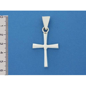 Colgante cruz plata,cruces plata,crucifijo,plata en madrid,plata al mayor, mayorista