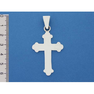 Colgante cruz plata,cruces plata,crucifijo,plata en madrid,plata al mayor, mayorista