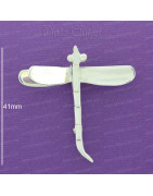 Broche plata de ley lisa lisos,alfileres,plata en Madrid España,plata al mayor, mayorista