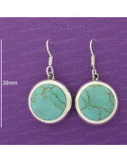 Pendientes piedra